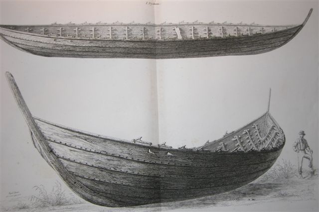 The Nydam ship is the oldest known rowing-ship in Northern Europe, dated to around 320 AD. (Photo: Erik Christensen).