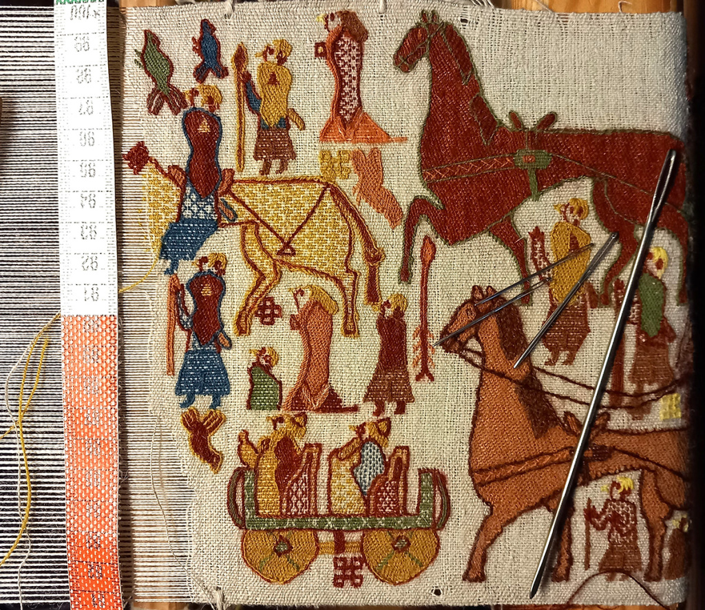 Fragment 1 – also in Bente’s reconstruction.
(Photo: Bente Skogsaas)