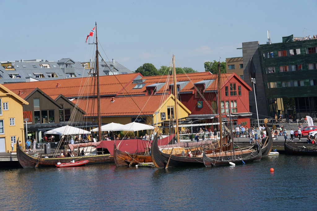 Stemningsbilde fra Tønsberg Vikingfestival 2020