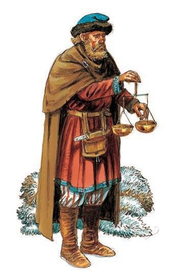 BJØRN FARMANN: An example of what a merchant from the Viking Age might have looked like.